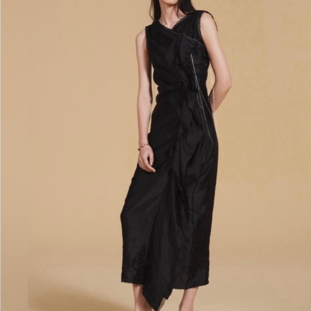 NWT! ZARA MIXED ORGANZA DRESS LIMITED EDITION